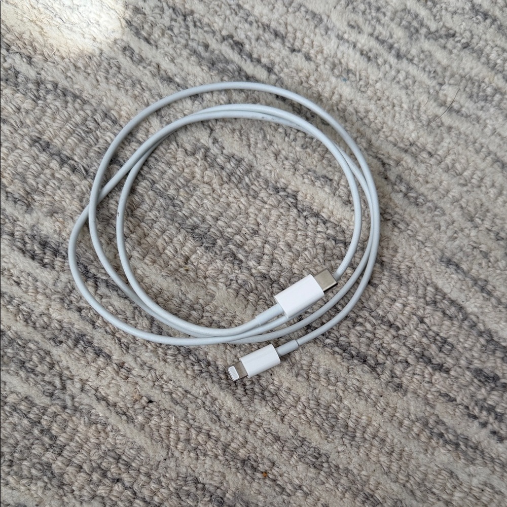 Apple White Charging Cable